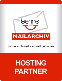 Benno MailArchiv HOSTING PARTNER Logo